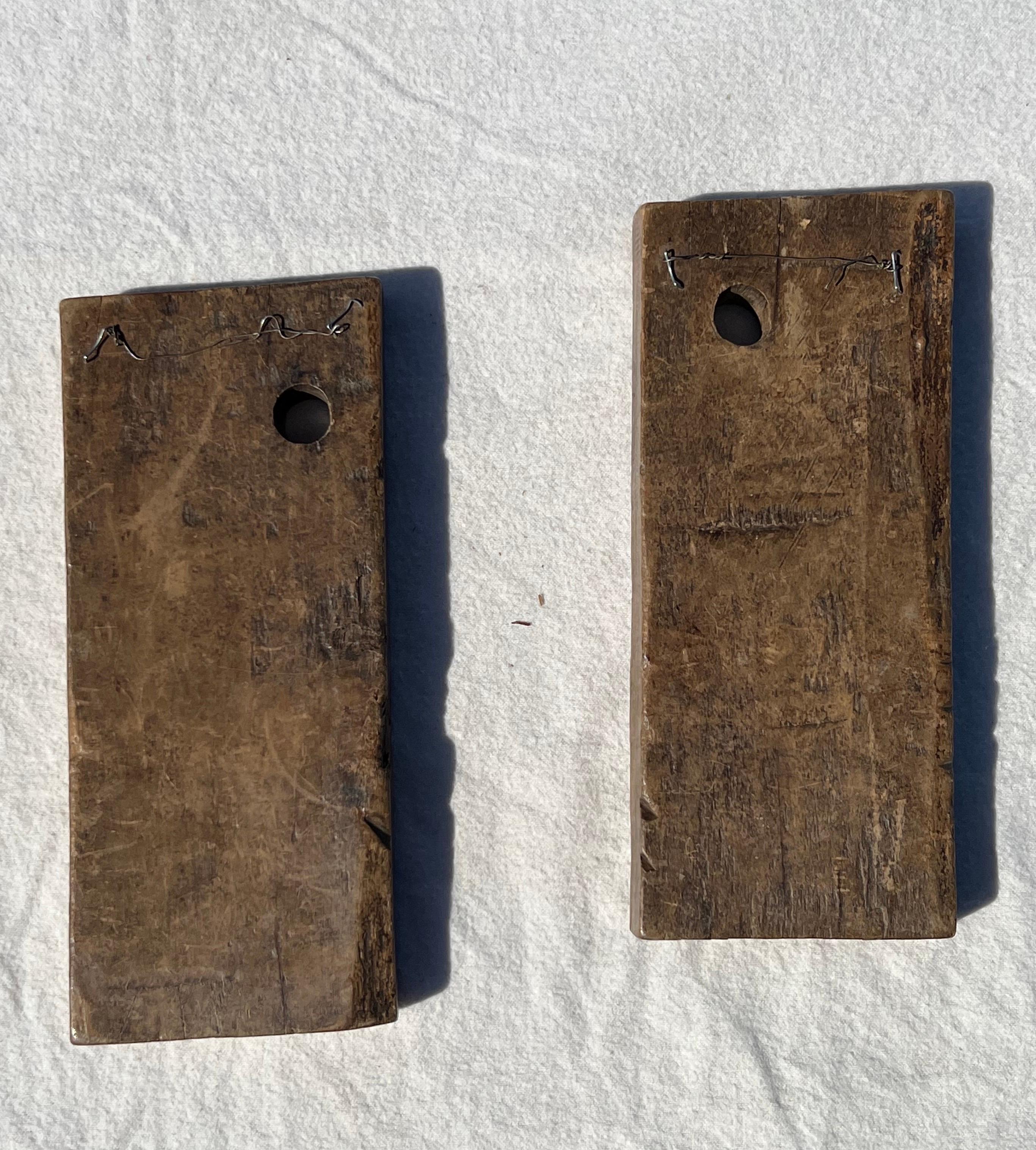 Hand-Carved 19th Century Four Part House Form Sugar Mold