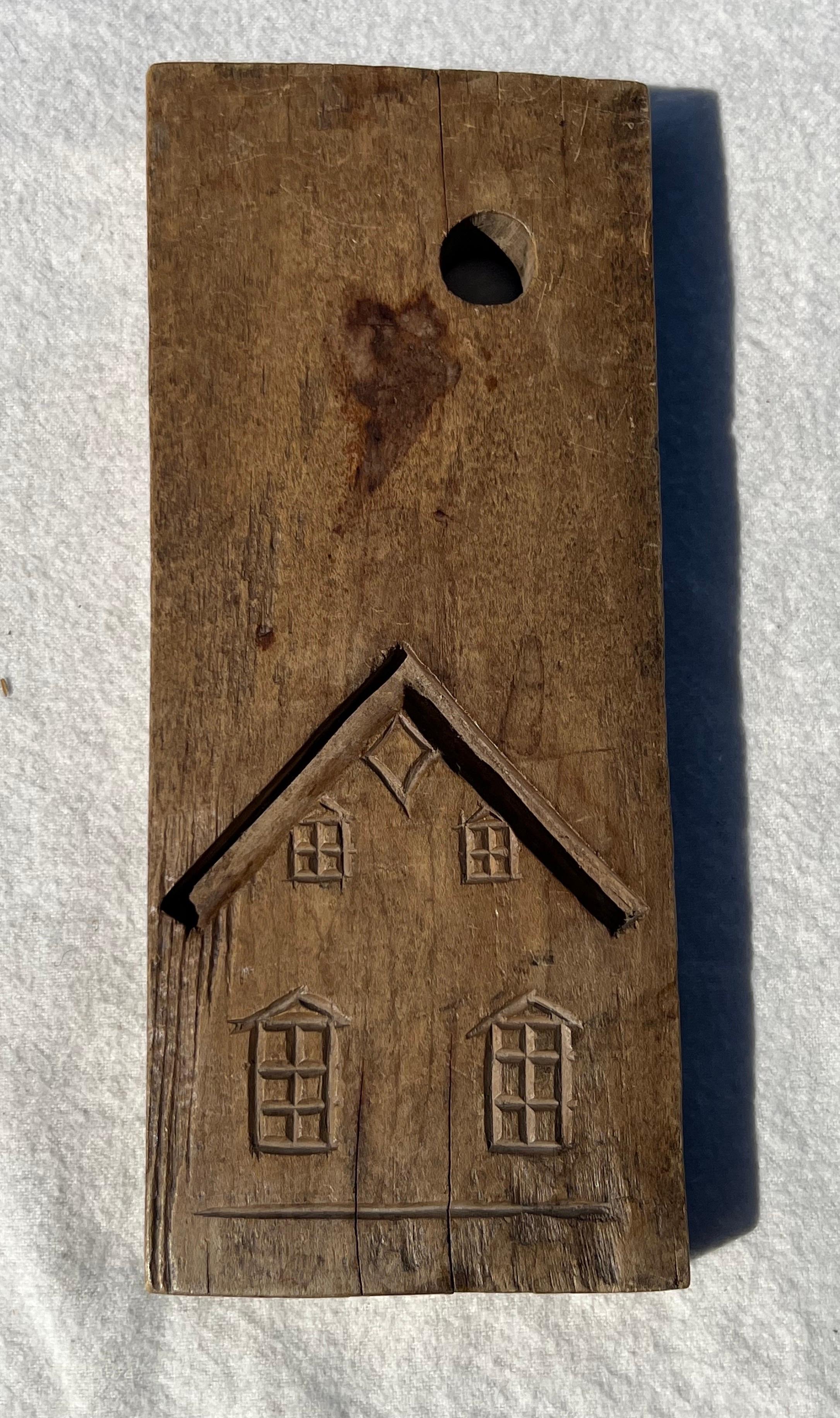 19th Century Four Part House Form Sugar Mold 1