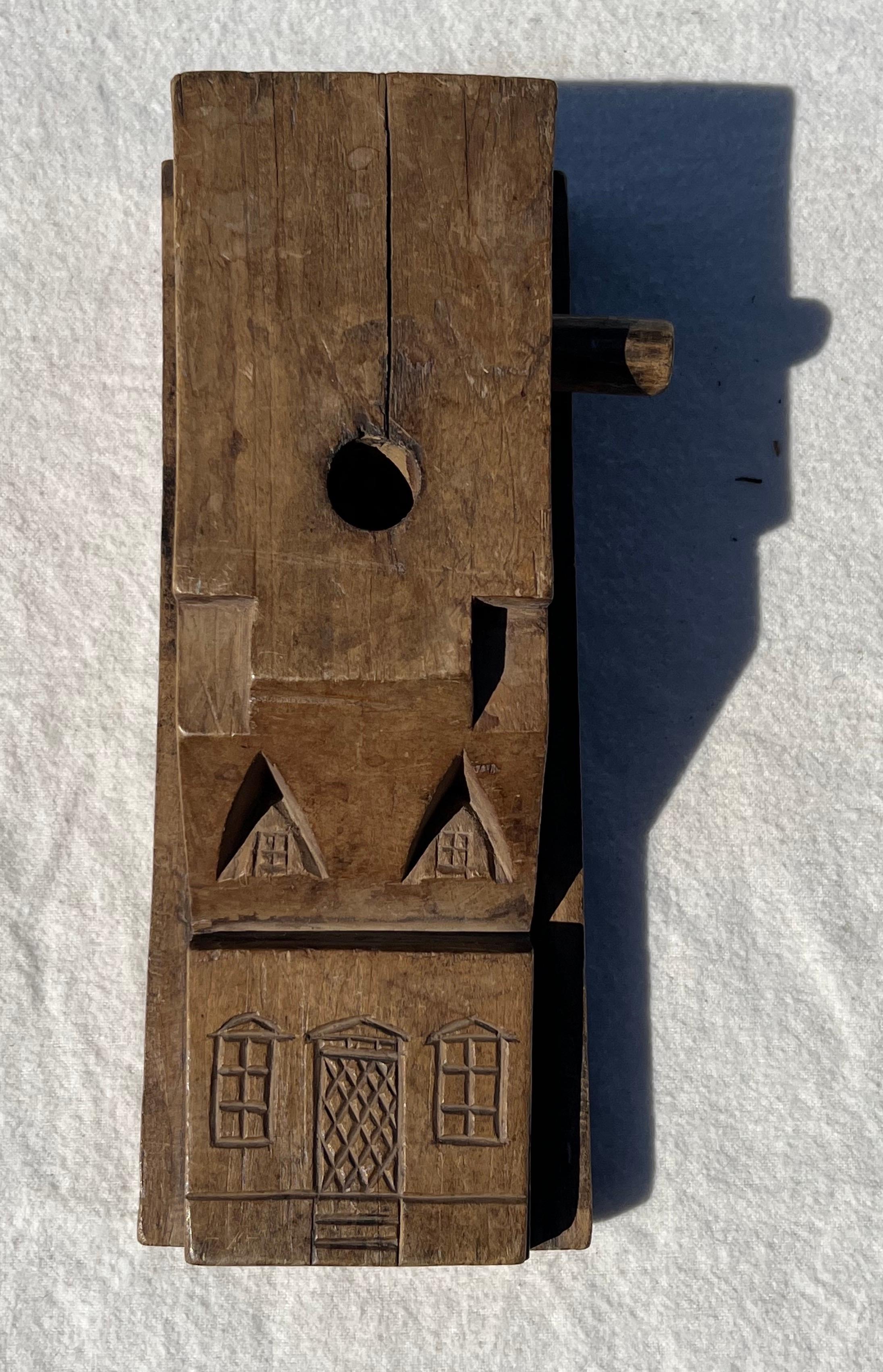 19th Century Four Part House Form Sugar Mold 2