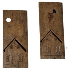 19th Century Four Part House Form Sugar Mold