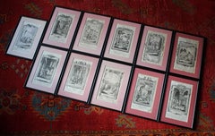 19th Century Framed Engravings From The New Book Of Martyrs by Henry Southwell