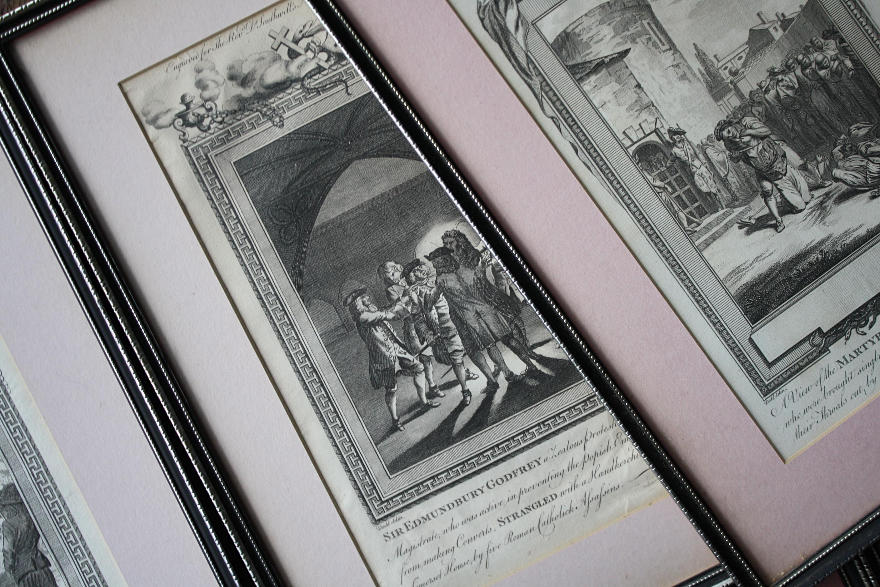 19th Century Framed Engravings From The New Book Of Martyrs by Henry Southwell 3