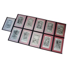 19th Century Framed Engravings From The New Book Of Martyrs by Henry Southwell