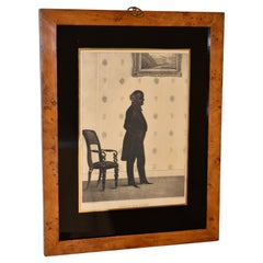 19th Century Framed Lithograph of Martin Van Buren