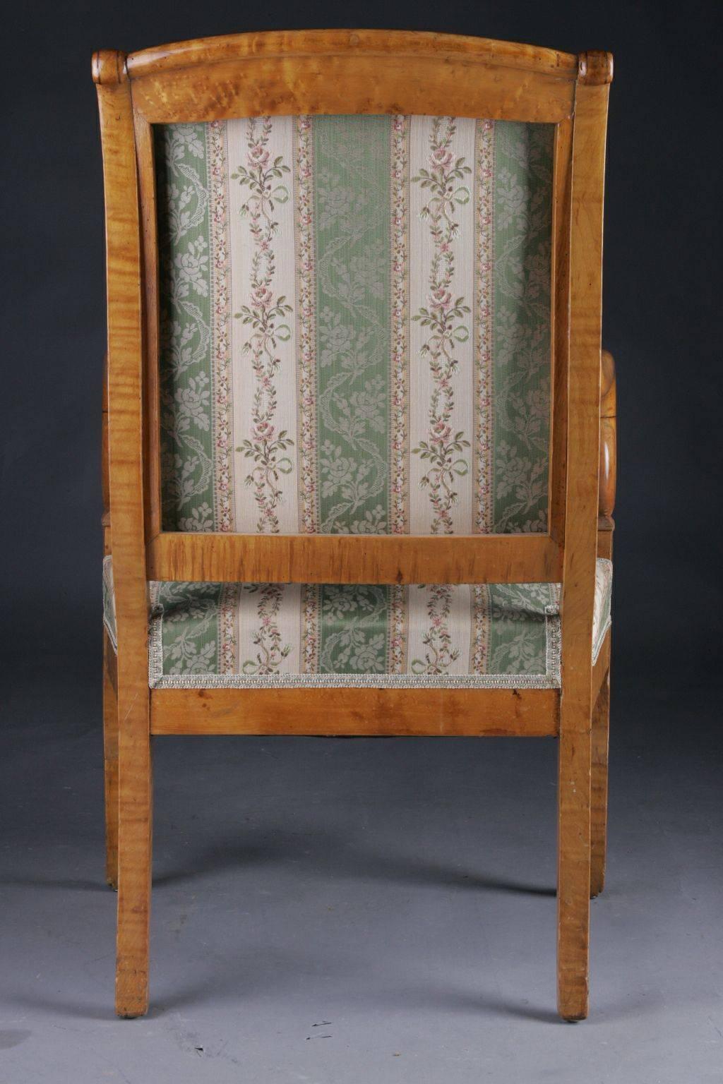 Wood 19th Century France Furnished Armchair Group For Sale