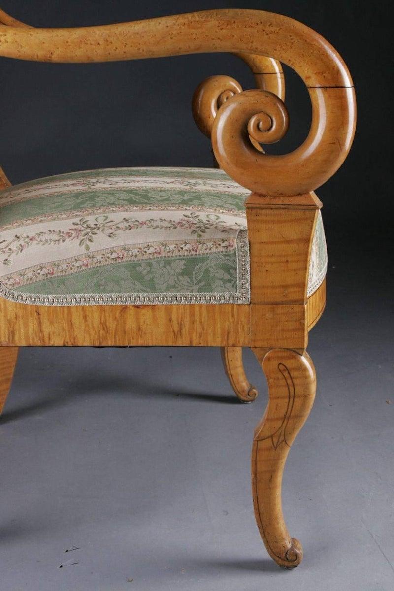 Groupe de fauteuils meublés du XIXe siècle en vente 3