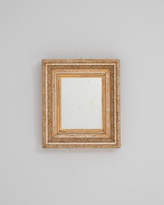 19th Century France Gilded Wood Mirror