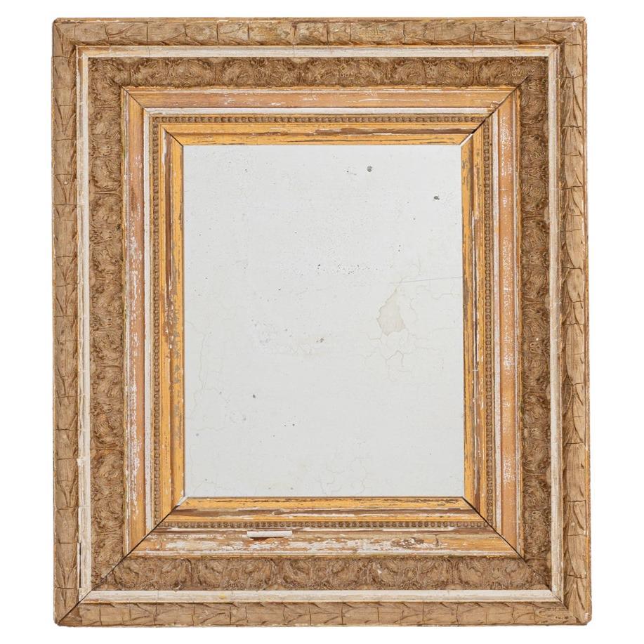 Specchio in Wood dorato della Francia del XIX secolo