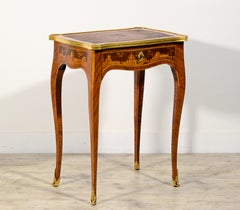 19th Century, France Inlaid Wood Centre Table