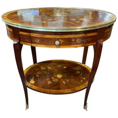 19th Century France Louis XVI Mahogany Table