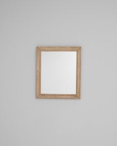 19th Century France Oak Mirror