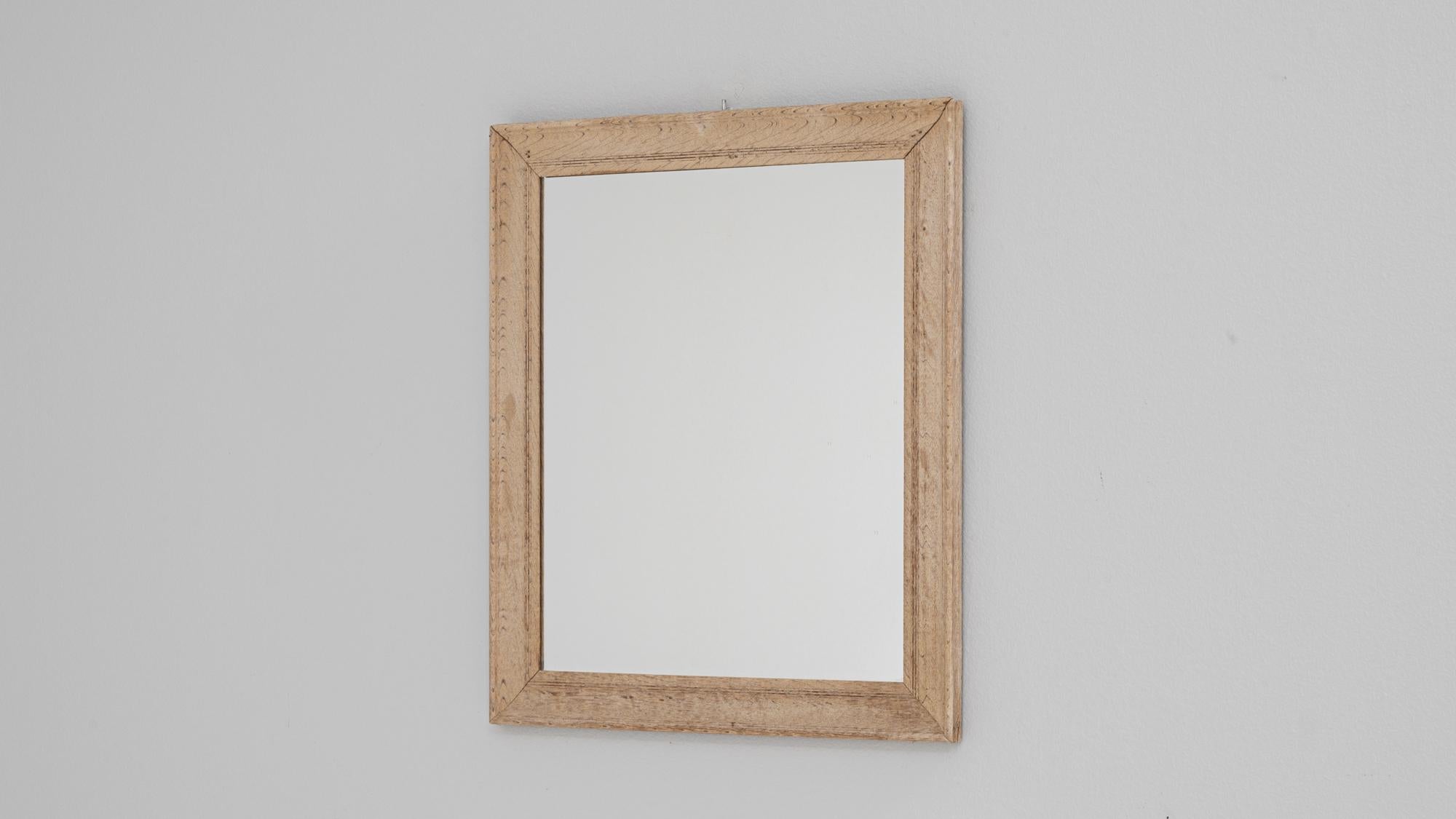 Specchio in Oak della Francia del XIX secolo in vendita 3