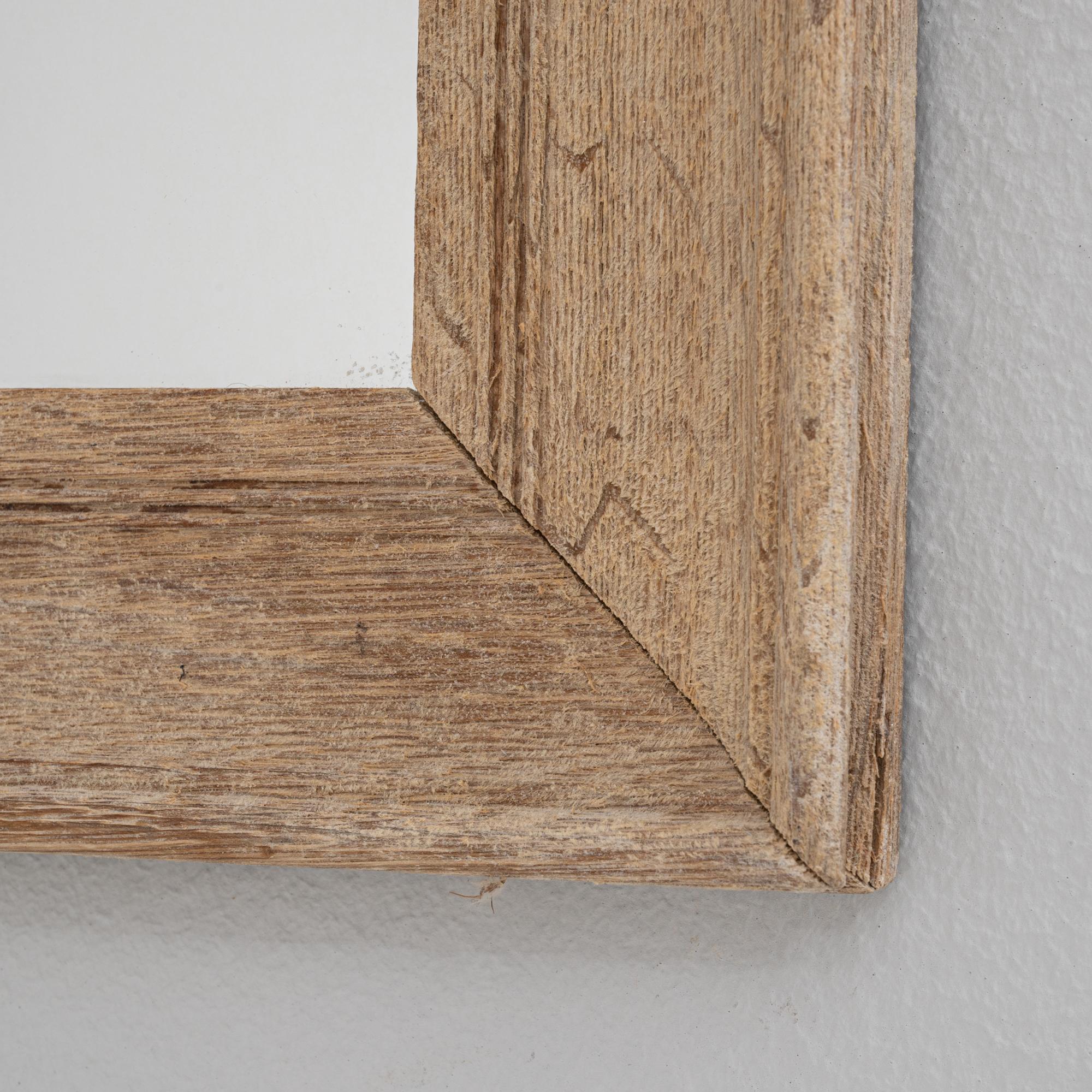 Specchio in Oak della Francia del XIX secolo in vendita 4