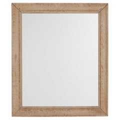 Miroir en chêne de France du XIXe siècle