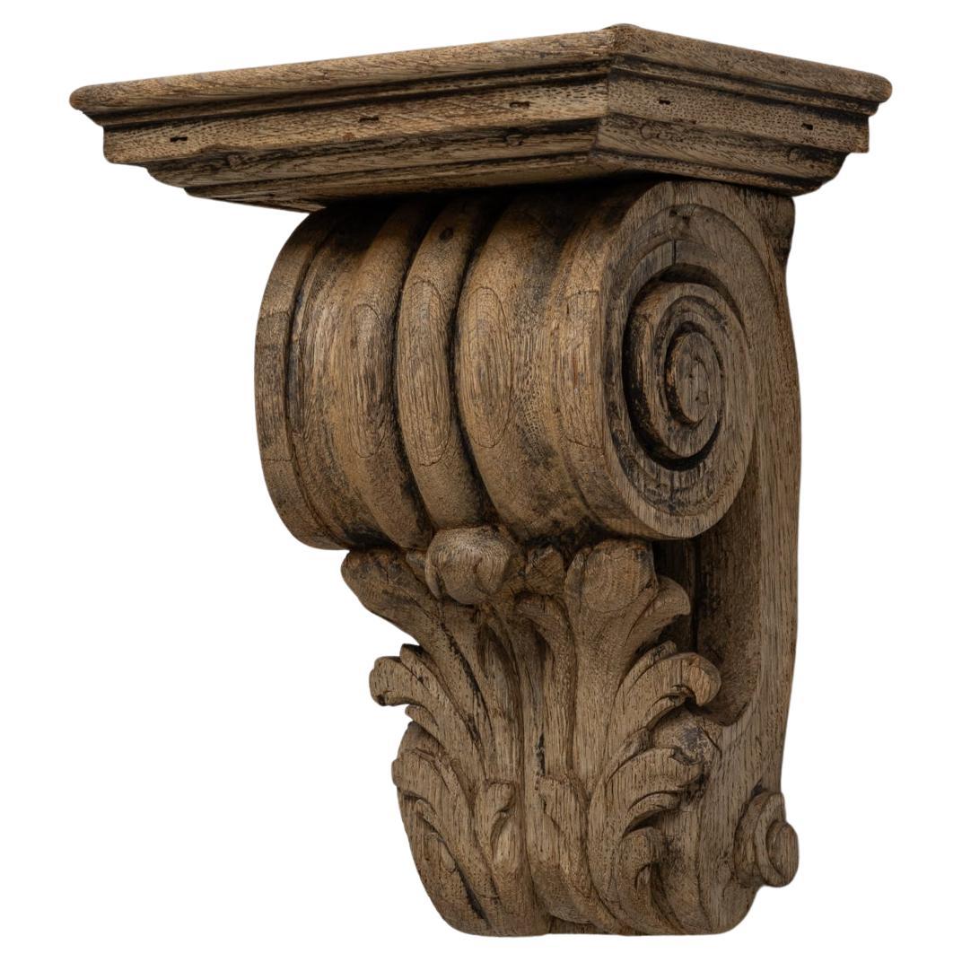 Frankreich 19. Jahrhundert Eiche Wandregal