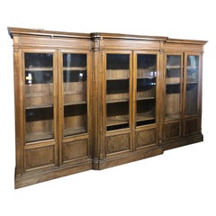 19th Century France Walnut Cabinet Vetrine, 1880s