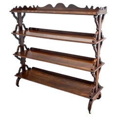 19th Century Freestanding Four Tier Bookcase