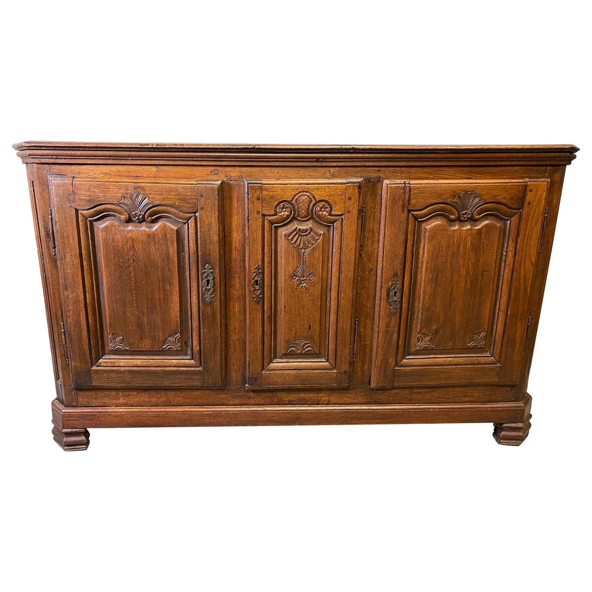 19th Century French 3-Door Sideboard