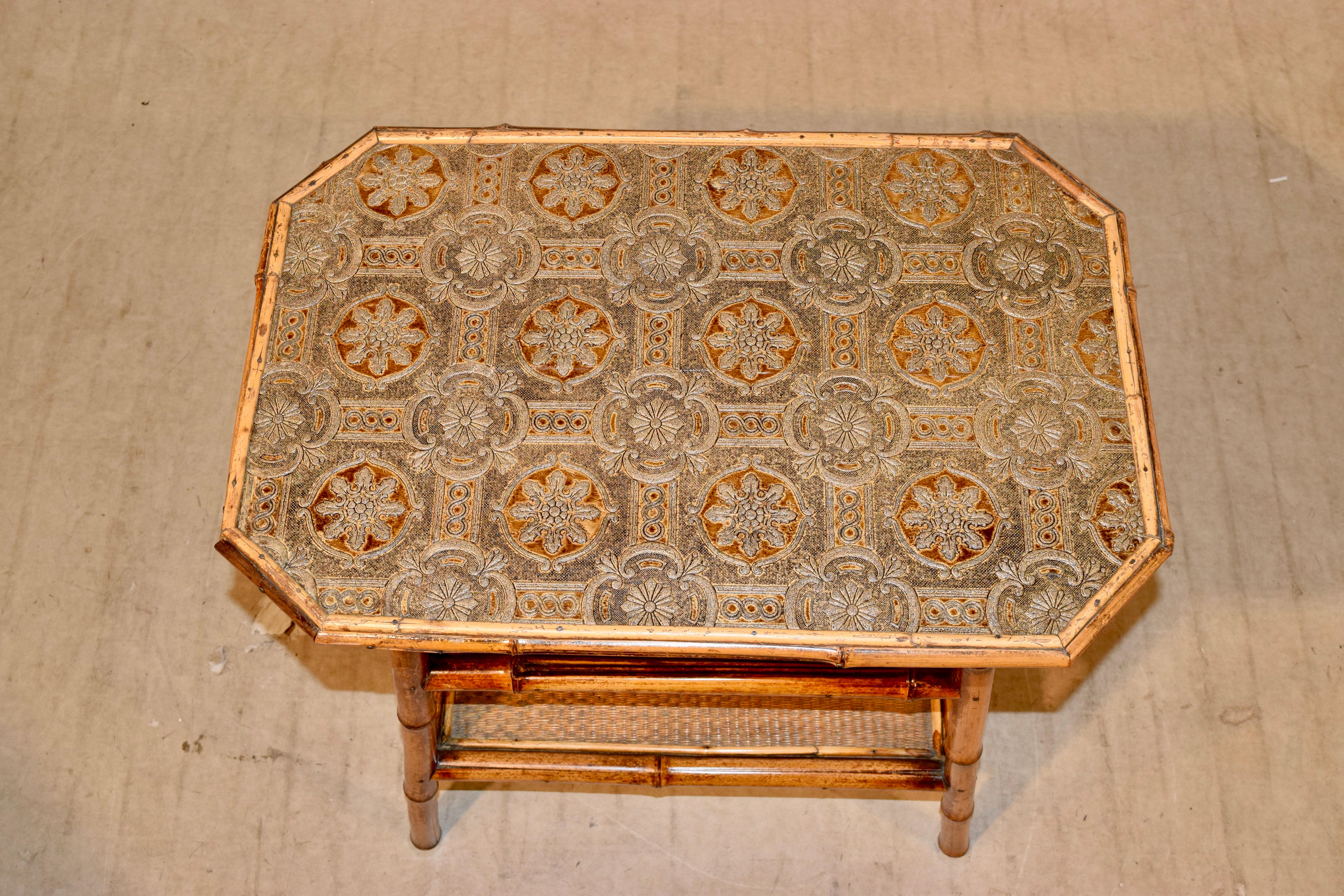 19th Century French 3-Tier Bamboo Table 6