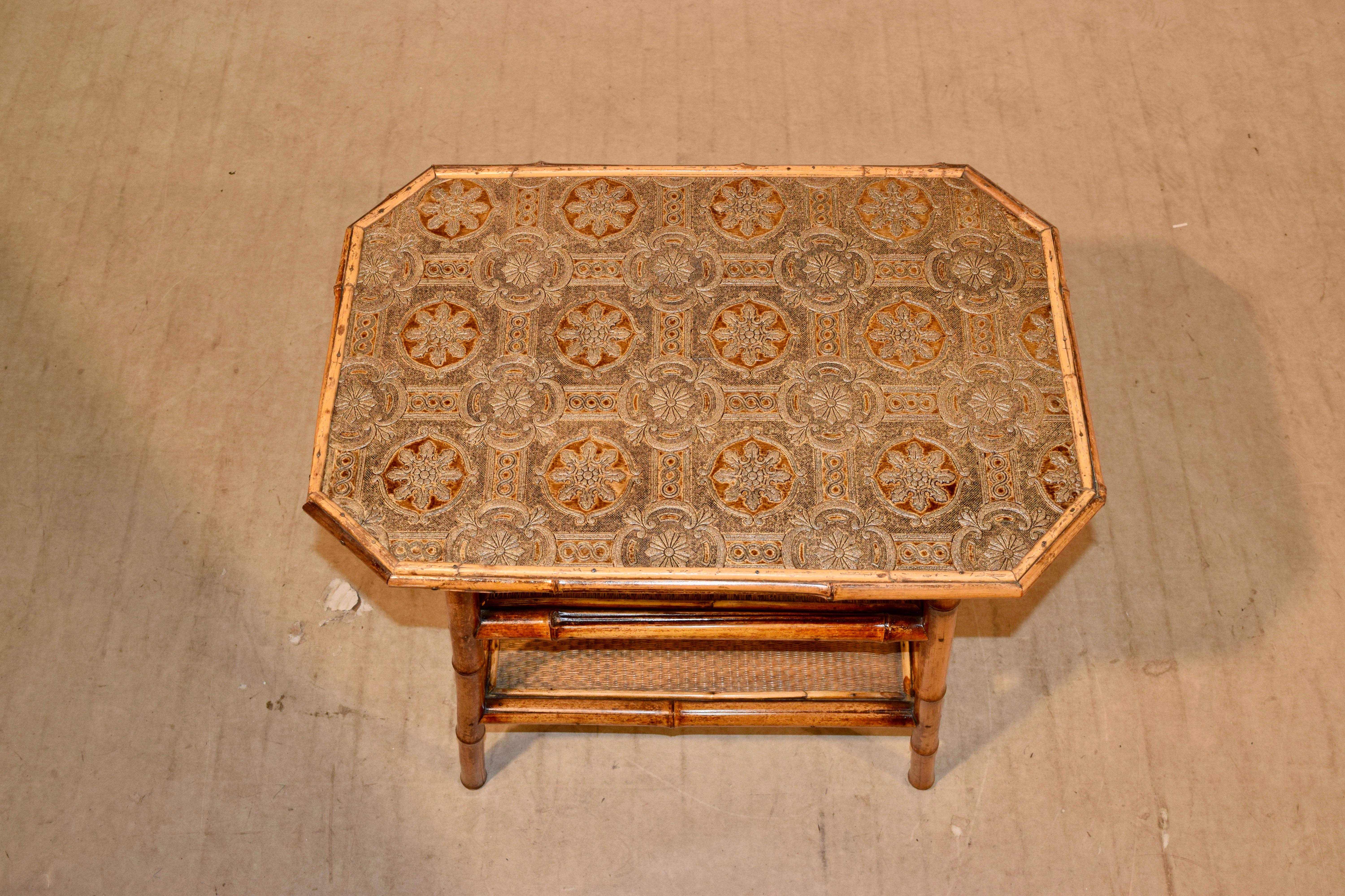 19th Century French 3-Tier Bamboo Table 5