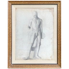 19th Century French Academic Figure Drawing