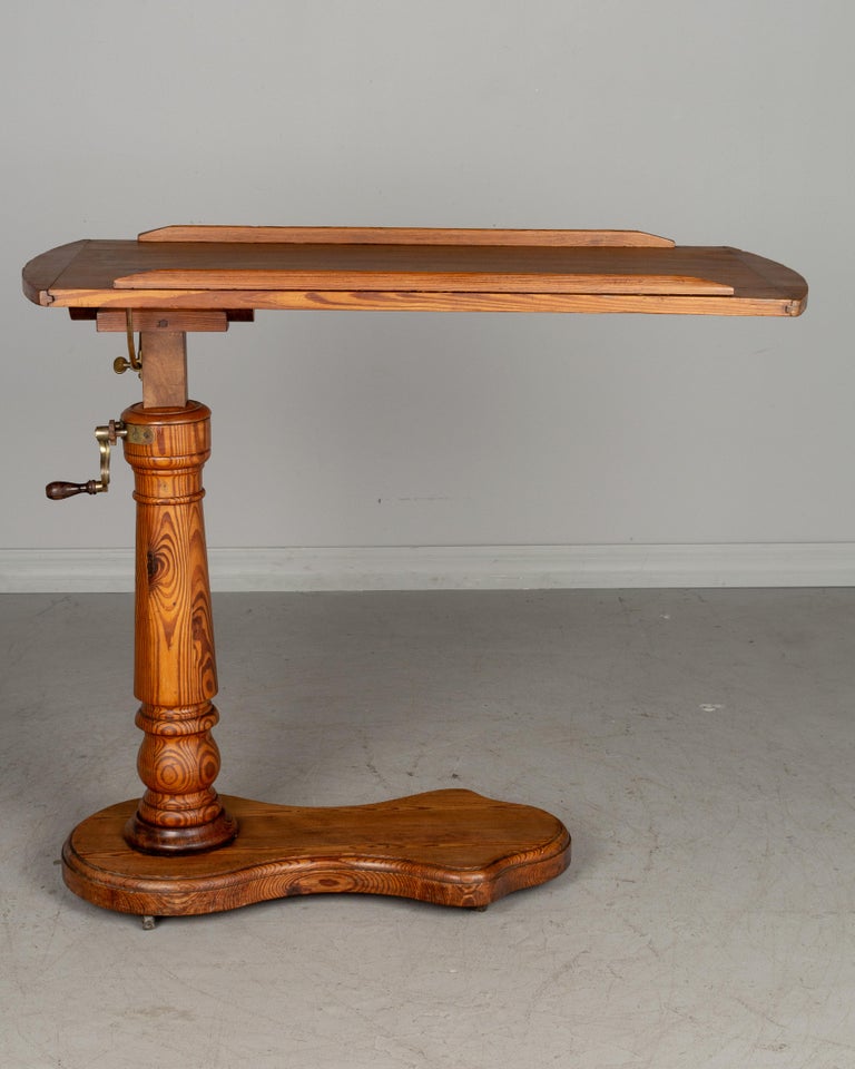 19th Century French Adjustable TiltTop Tray Table at 1stDibs