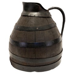Jarra de vino alasciana francesa del siglo XIX
