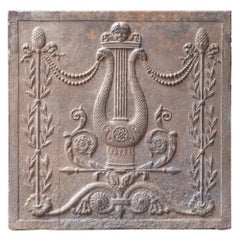 19th Century French 'Allegory of Music' Fireback