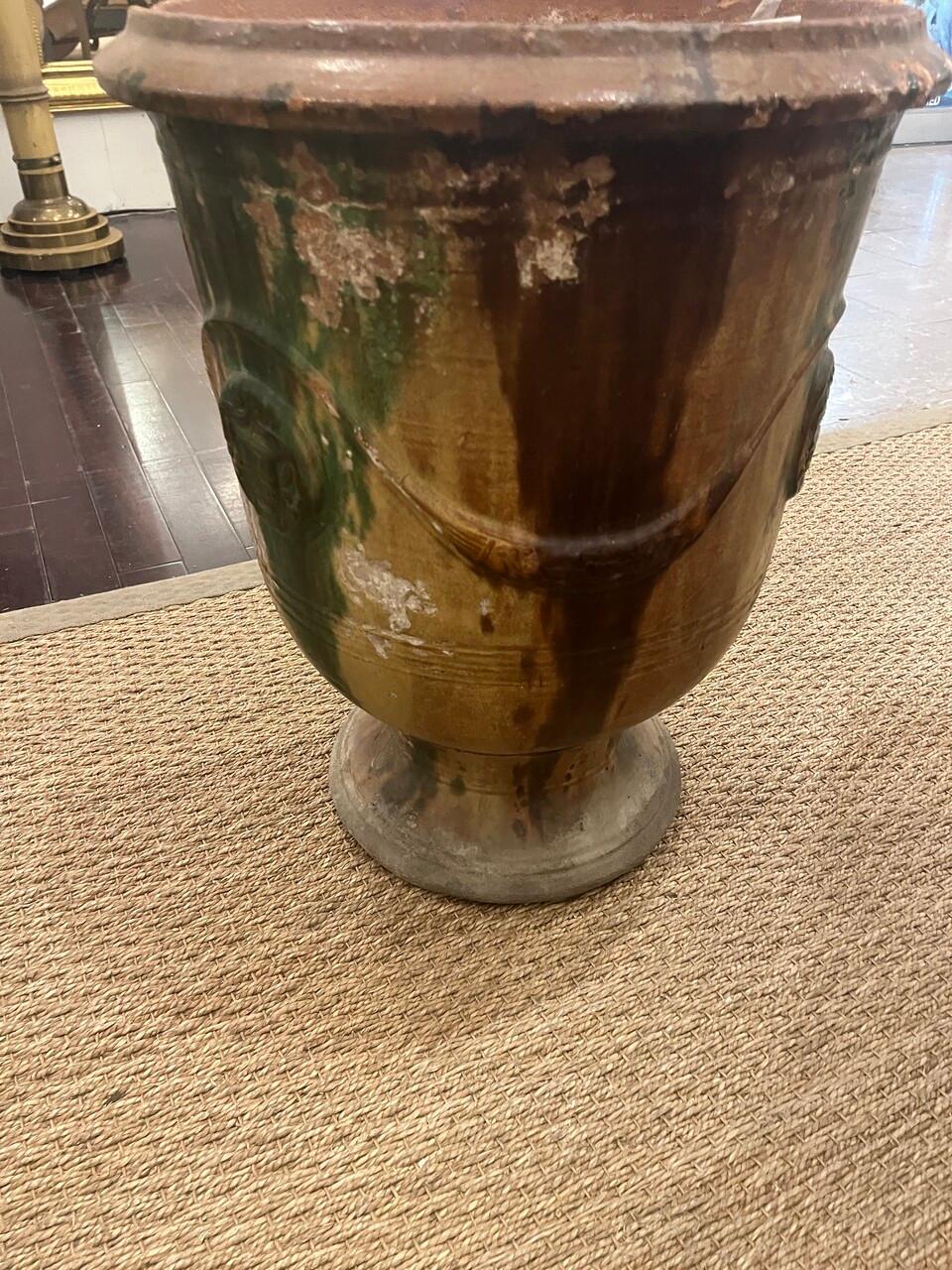 Francese Vaso Anduze francese del XIX secolo in vendita