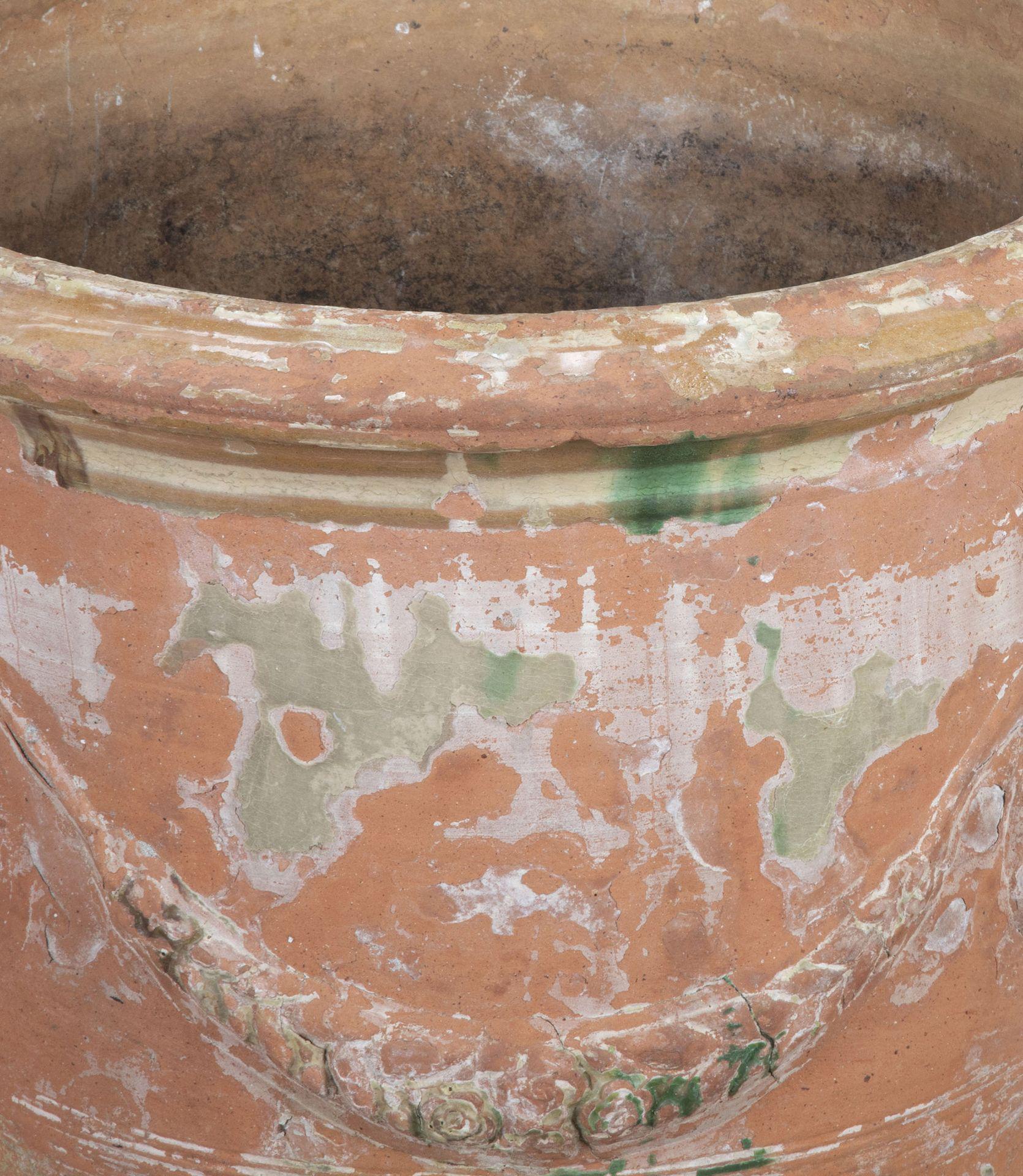 Vase en terre cuite d'Anduze du XIXe siècle en vente 1