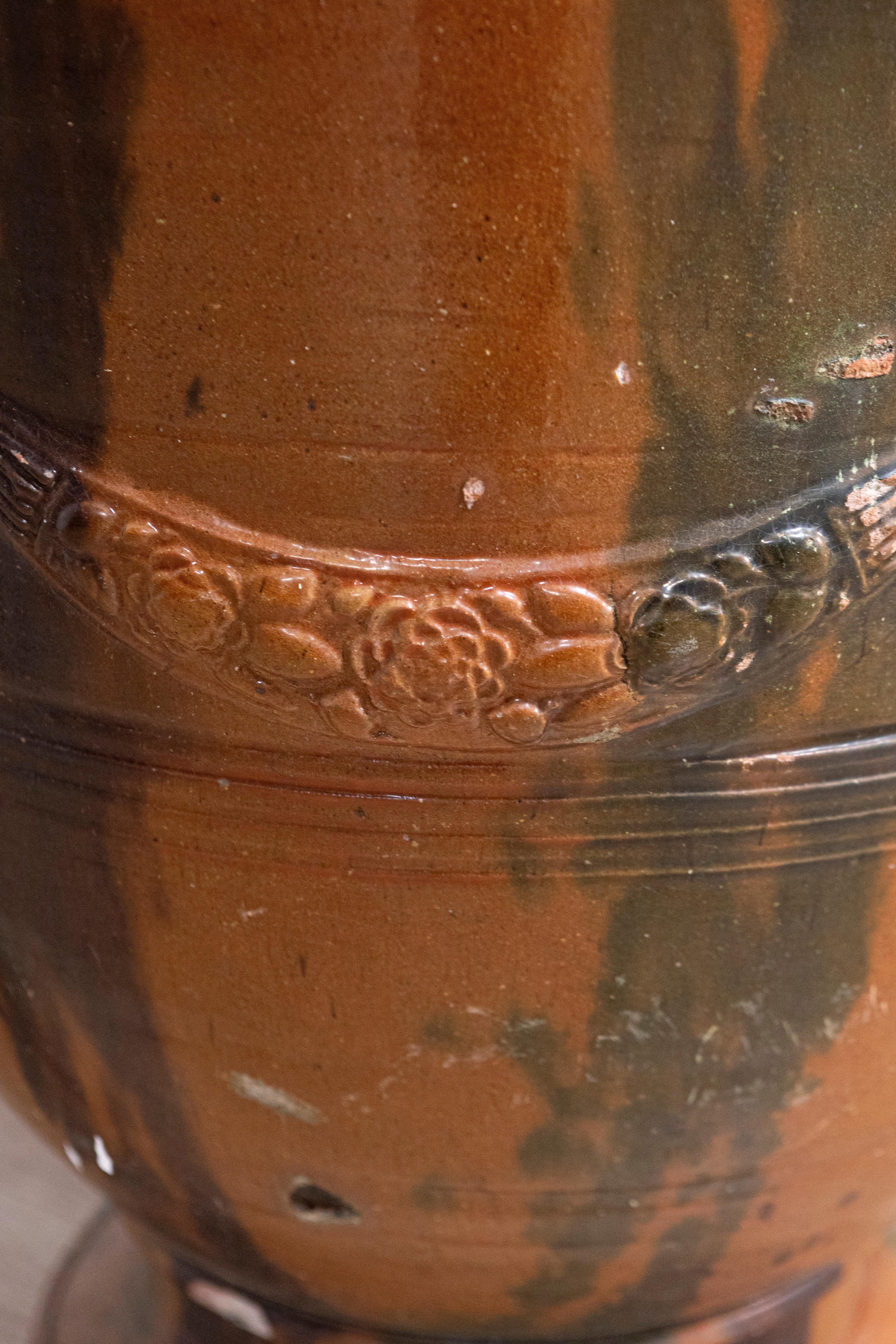 Terracotta Vaso Anduze francese del XIX secolo, circa 1890 in vendita