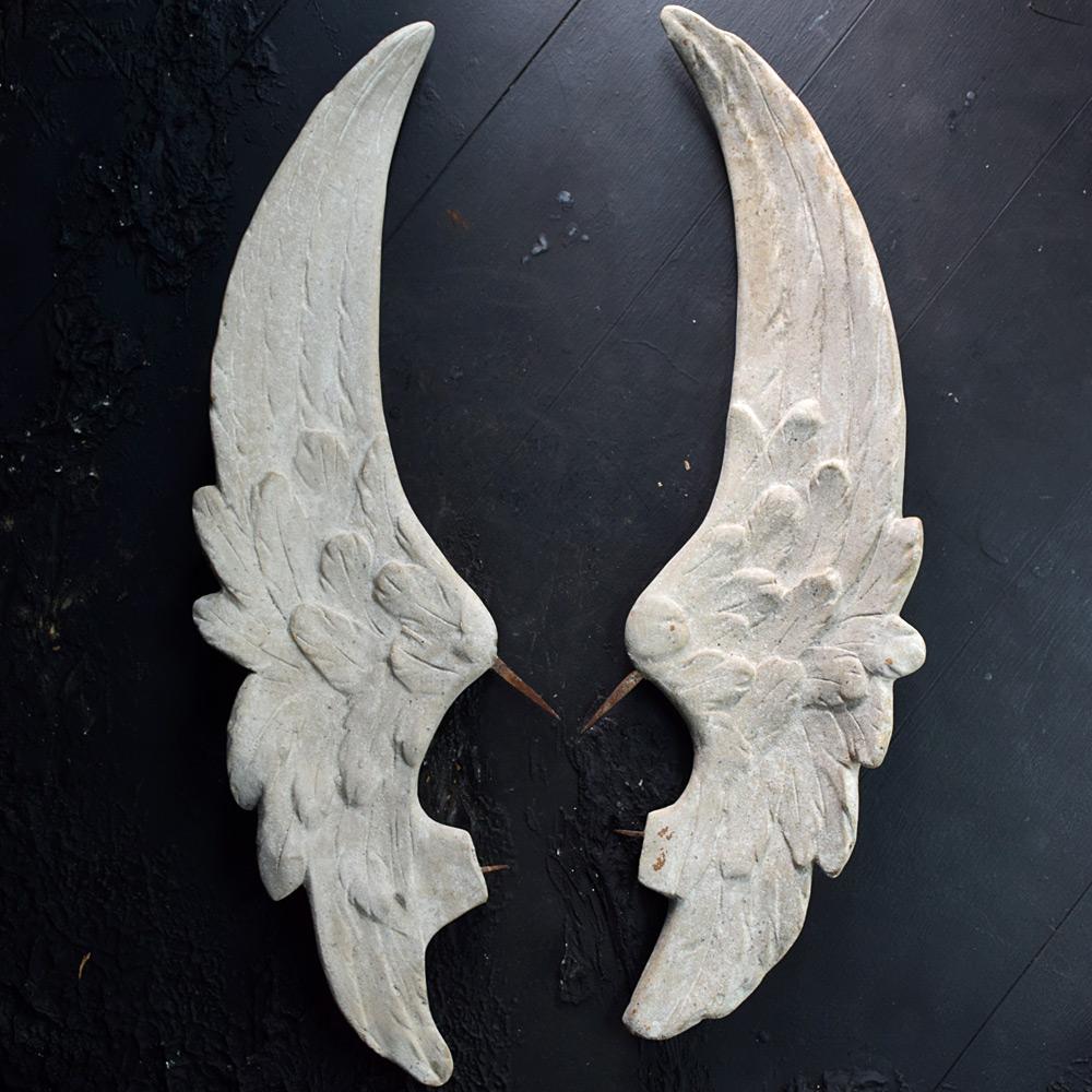 Victorian 19th Century French Angels Wings