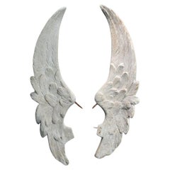 Antique 19th Century French Angels Wings