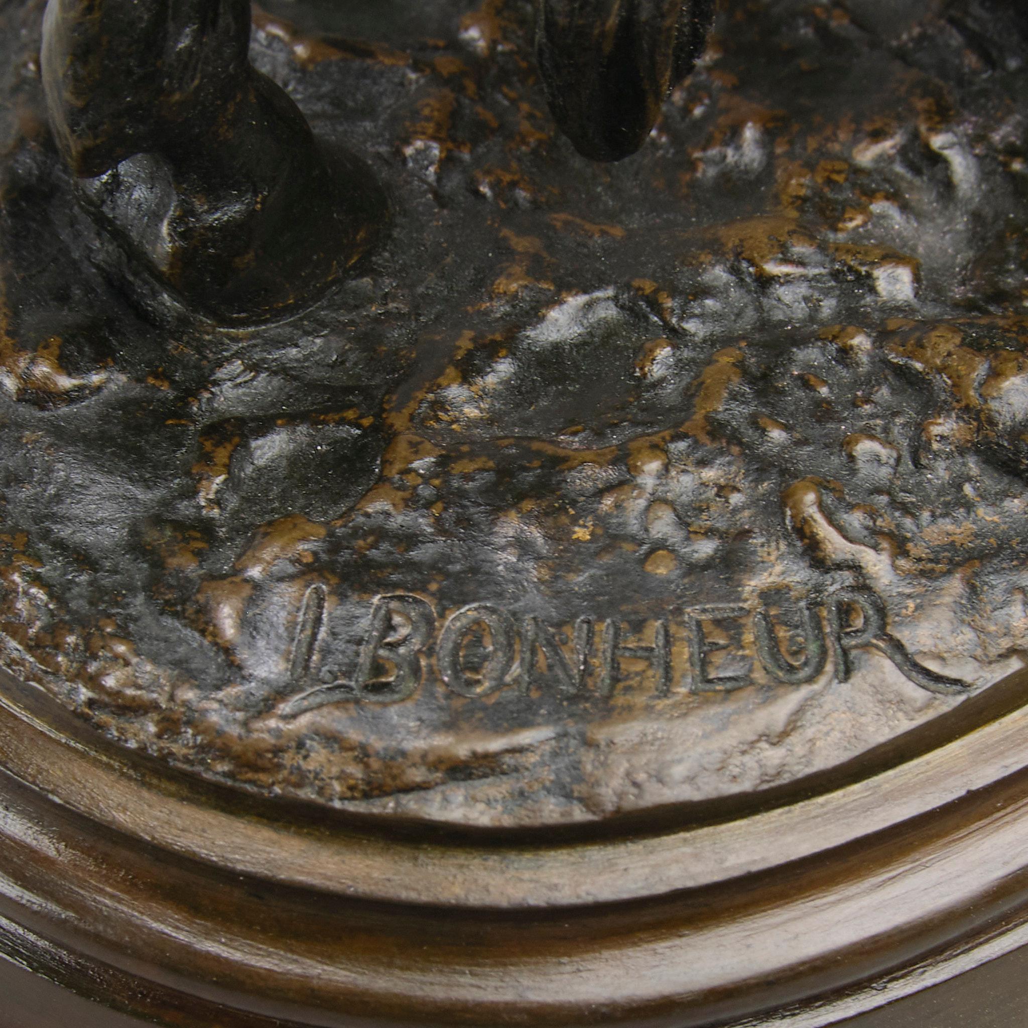 Bronze animalier français du 19ème siècle intitulé « Poney debout » par Isidore Bonheur 6