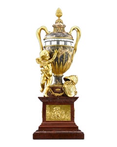 19th Century French Annular Dial Clock