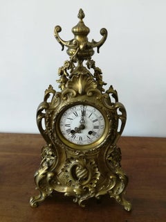 19th Century French Antimony Watch and Chandelliers