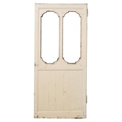 19th Century French Antique Interior Door for Glazing