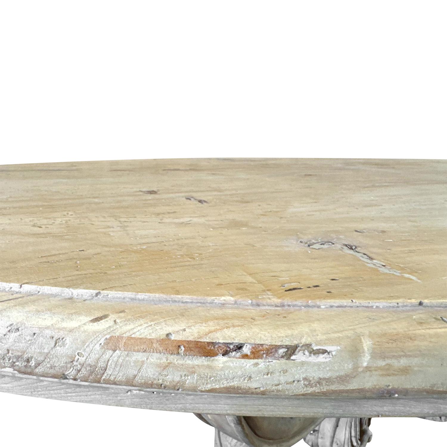 Quercia Tavolo da sala da pranzo ovale in legno di quercia intagliato francese del XIX secolo in vendita