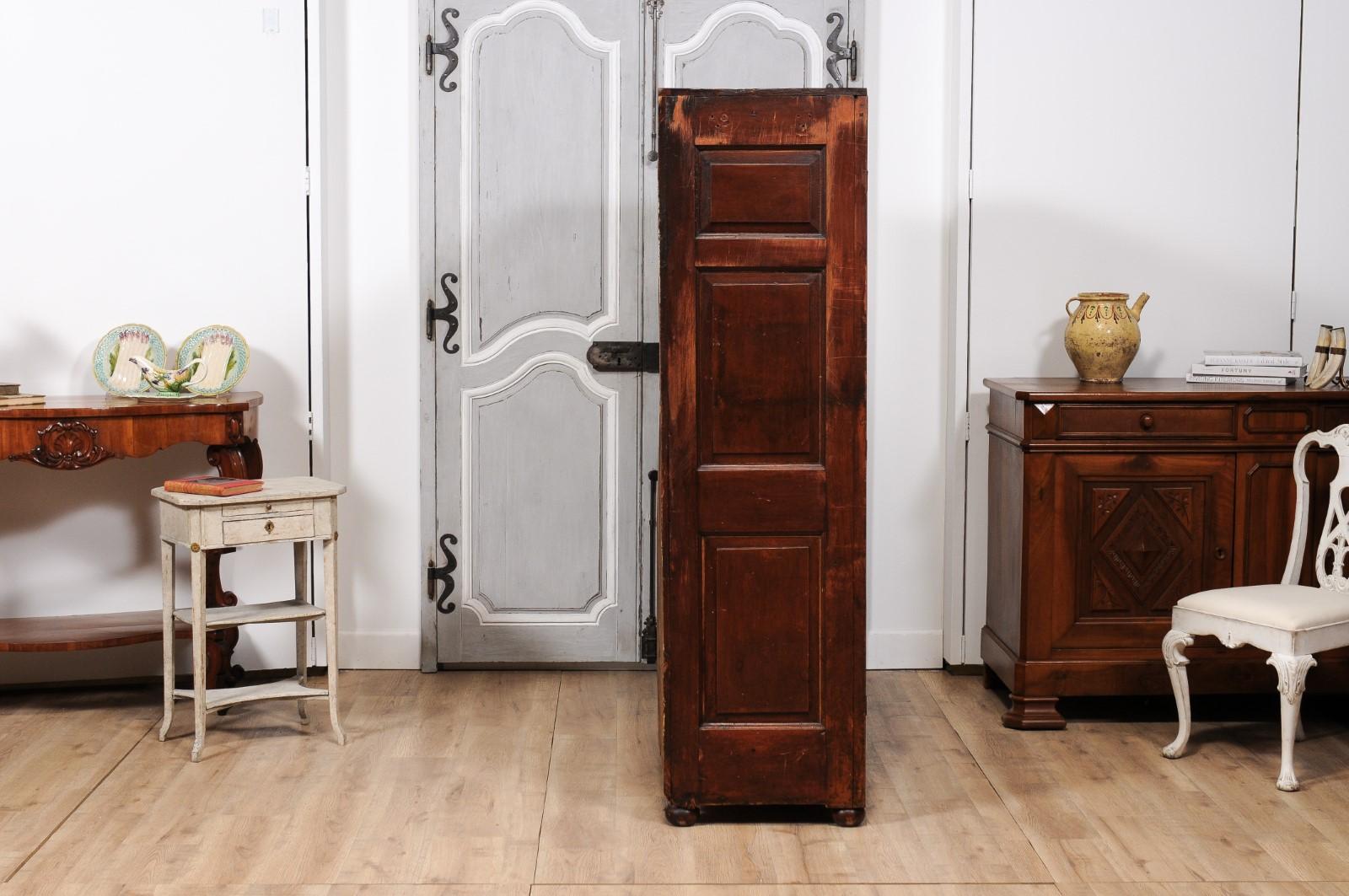 19th Century French Antique Pine Armoire For Sale 2