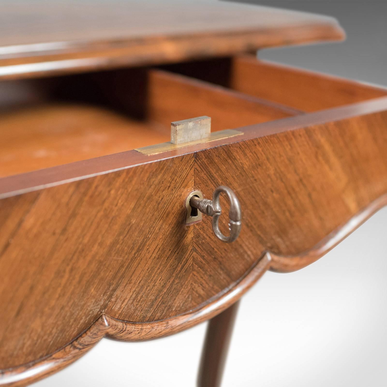 table de canapé ancienne du 19ème siècle:: Kingwood Drop Flap Occasional en vente 3