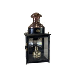 19th Century French Antique Wall Mount Lantern Luchaire & Fils