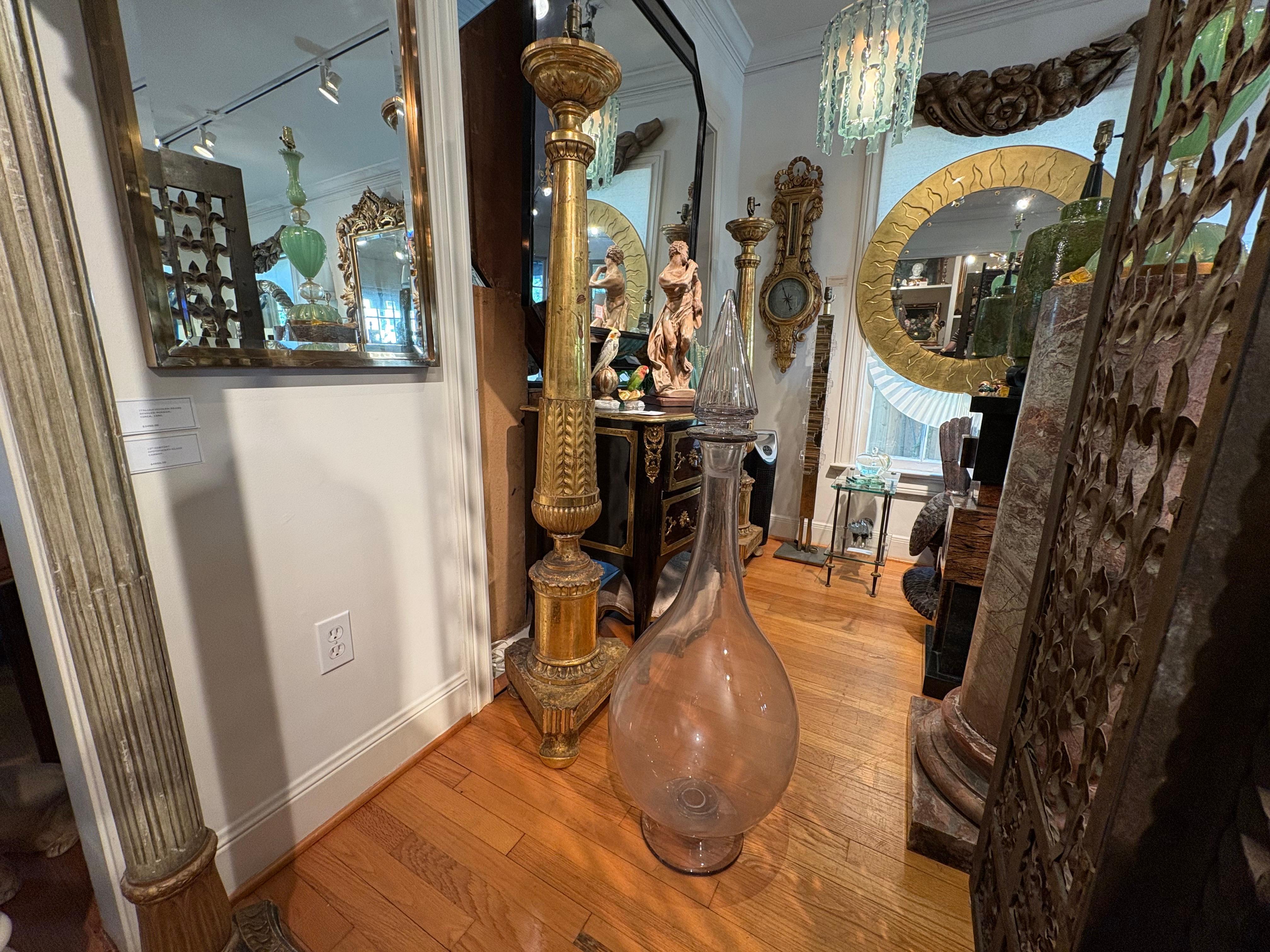 19th Century French Apothocary Bottle For Sale 5