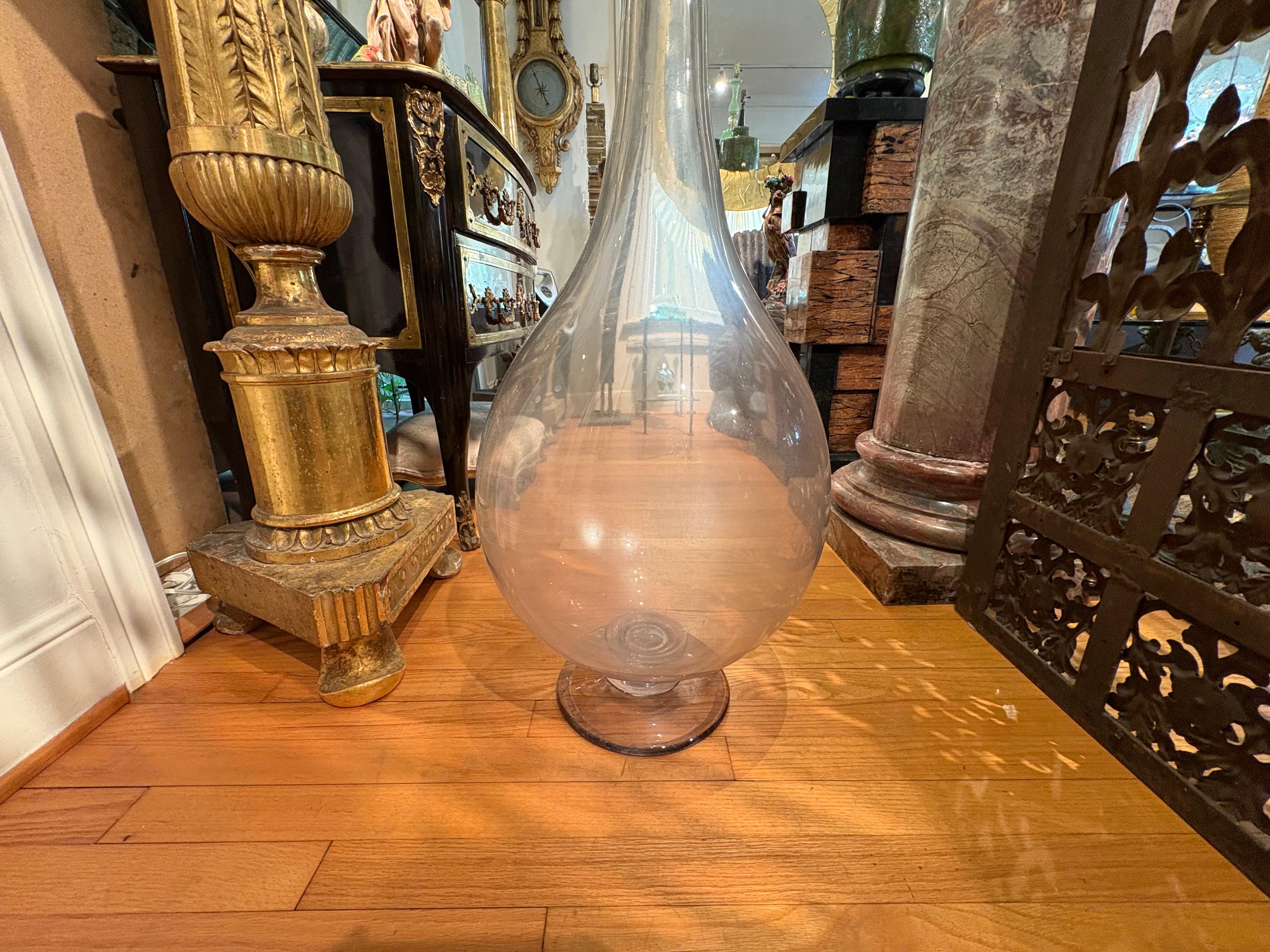 19th Century French Apothocary Bottle For Sale 2