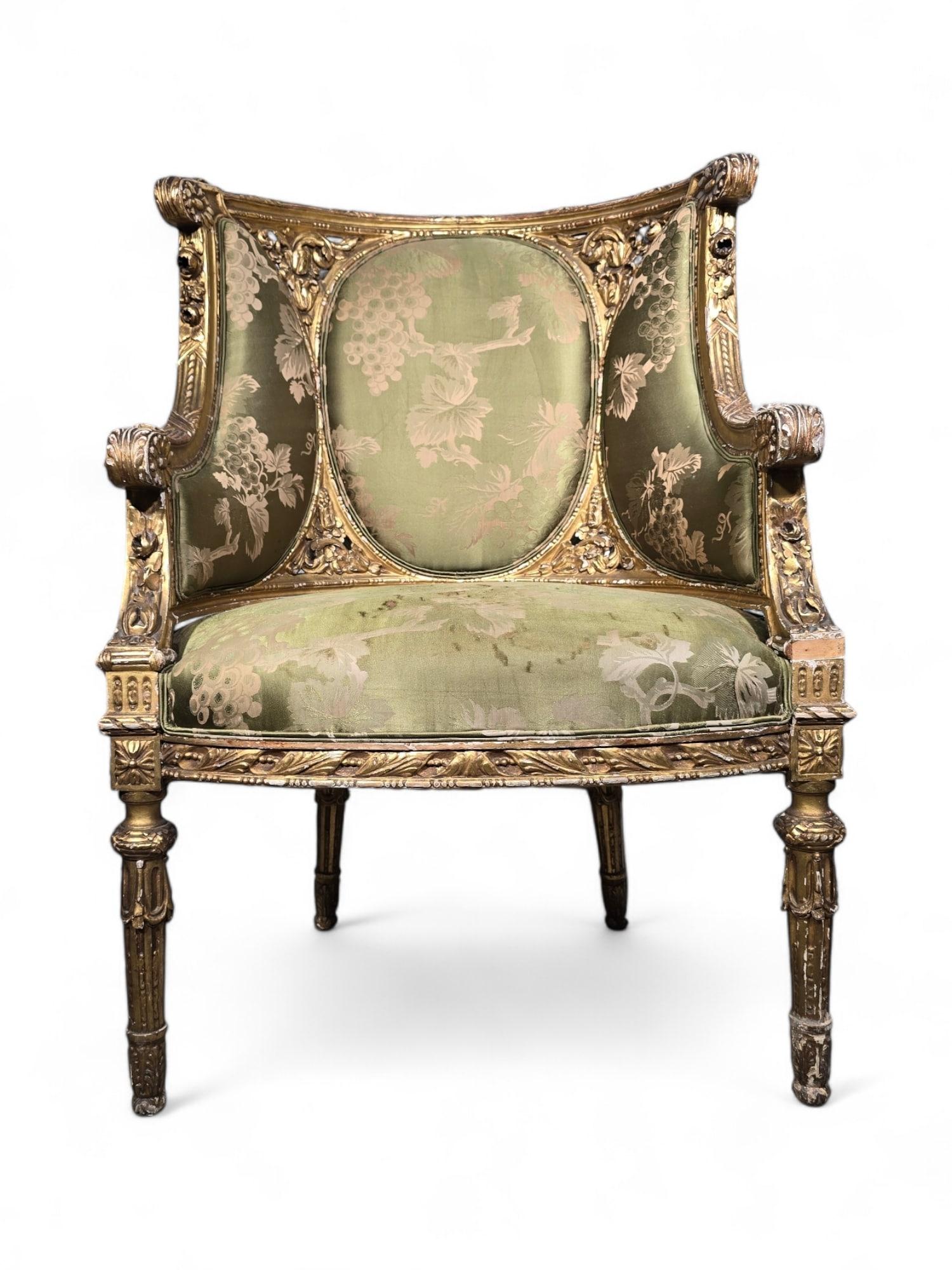 19th Century French Armchair 6
