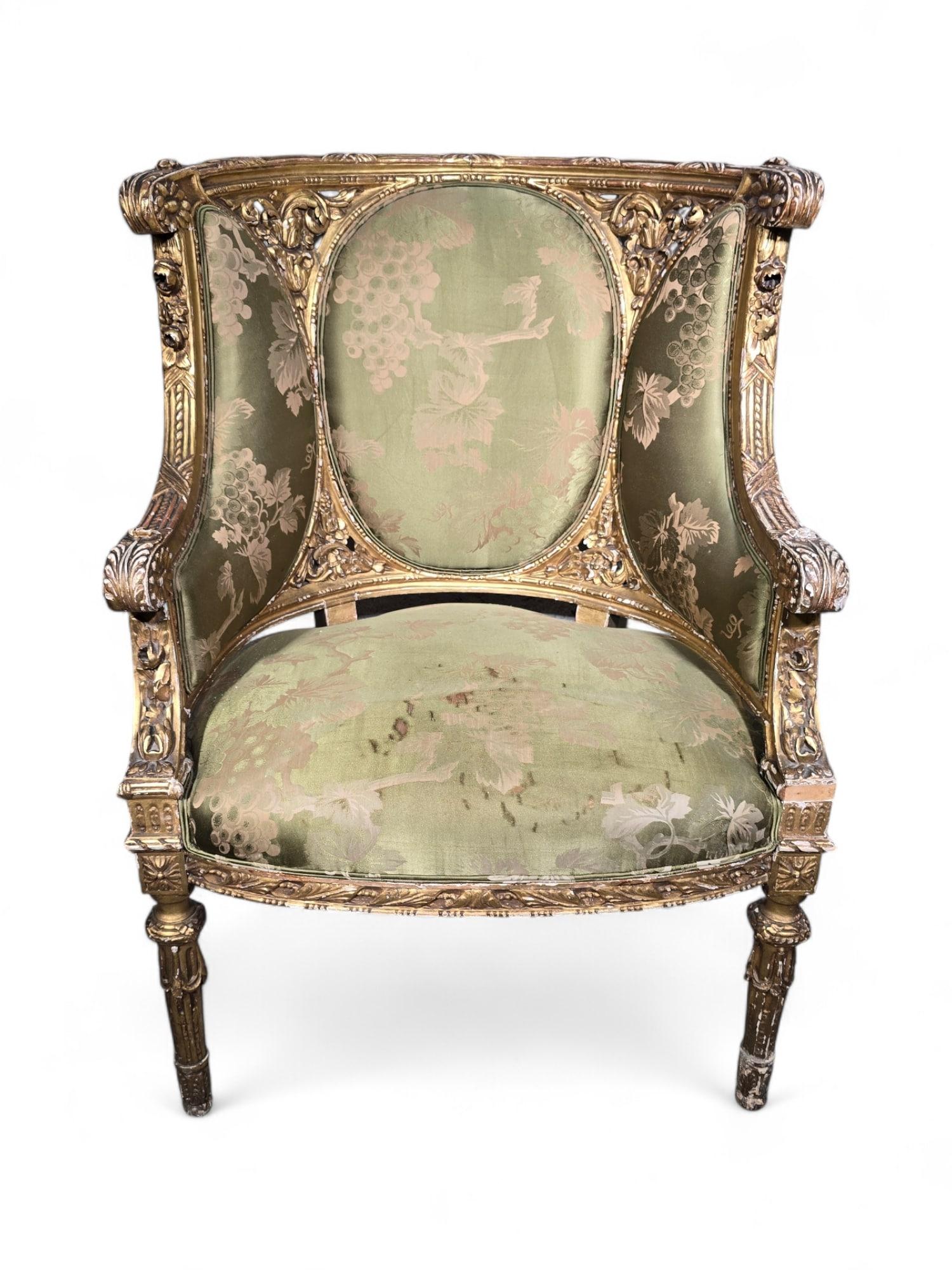 19th Century French Armchair 8
