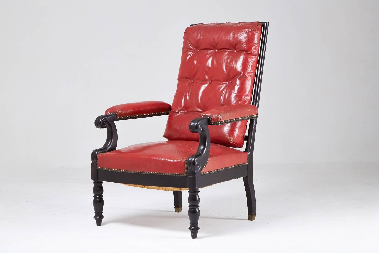 19th Century French Armchair For Sale 1