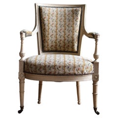 19Th Century French Armchair In Tapestry