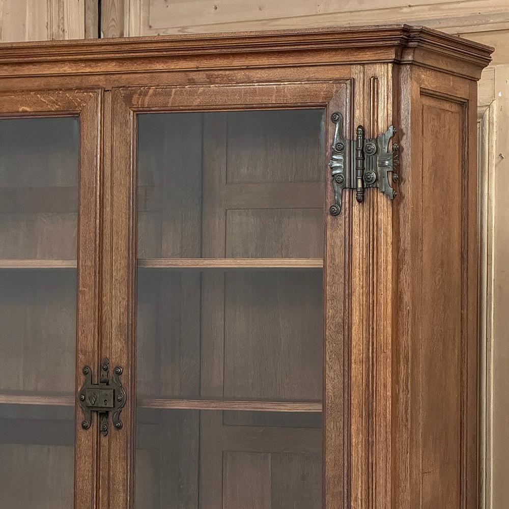 19th Century French Art Nouveau Period Bookcase For Sale 5