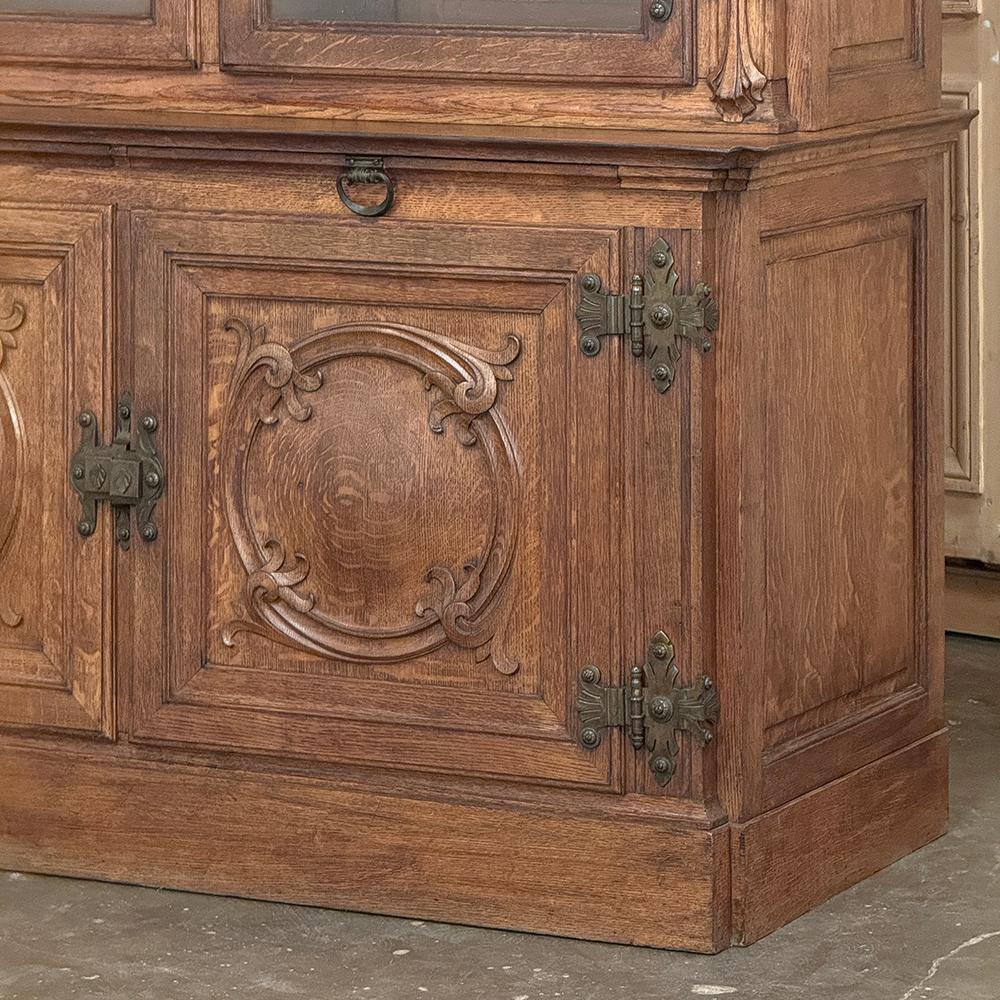 19th Century French Art Nouveau Period Bookcase For Sale 7