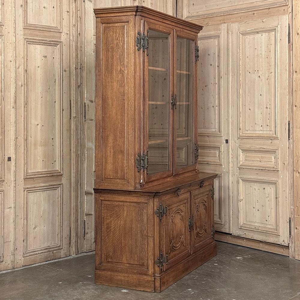 19th Century French Art Nouveau Period Bookcase For Sale 8